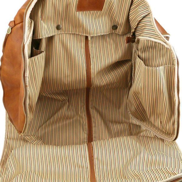 Фотографія Antigua - Travel Leather Duffle/Warment Bag TL142341 тілесний TL142341 - купити 2341_1_100 за 19 584 грн