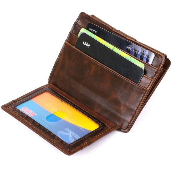 Шкіряний чоловічий гаманець Bexhill bx1014 коричневий bx1014 фото