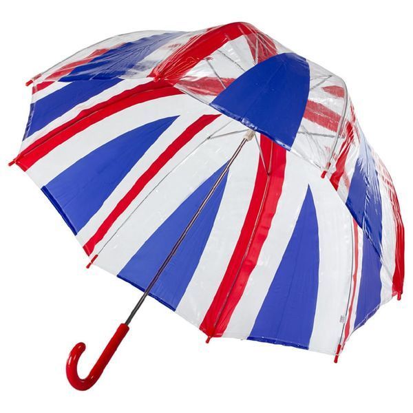 Фотографія Парасолька-тростина жіноча Incognito-30 PVC Dome L736 Union Jack (Флаг) L736-021019 - купити 92414 за 1 050 грн