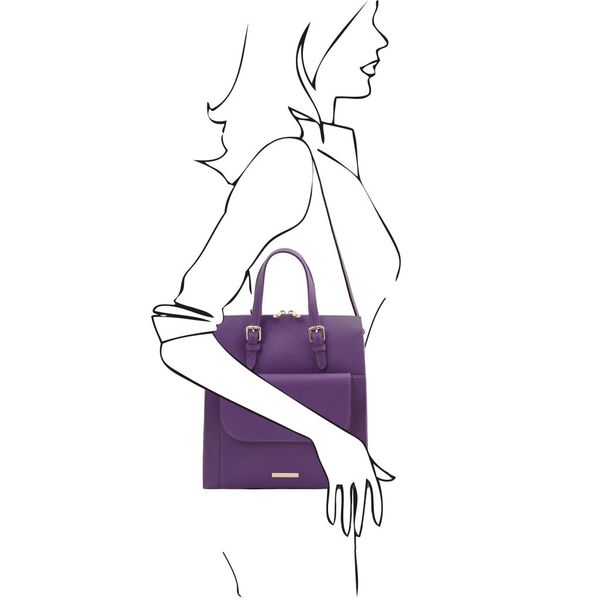 TL Bag - шкіряний рюкзак для жінок TL142211 Віолет TL142211 фото