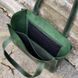 Стильна жіноча шкіряна сумка шопер BGS зелена 33*35*12 см BGS3061 BGS3061 фото галерея 3