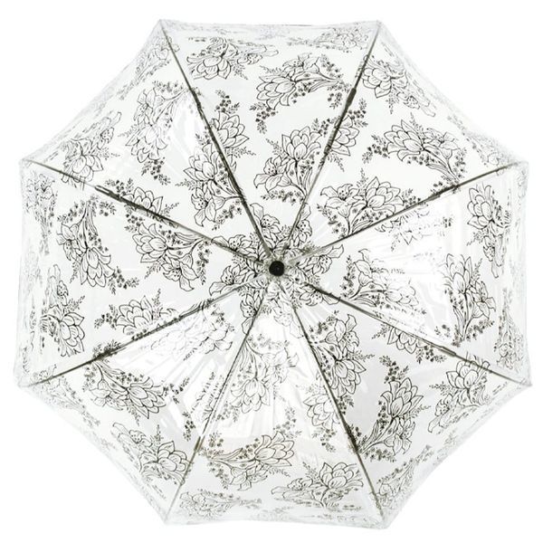 Фотографія Парасолька жіноча Fulton Birdcage-2 L042 Stencil Floral (Кружевні квіти) L042-032541 - купити 92271 за 1 800 грн