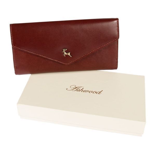 Фотографія Гаманець жіночий Ashwood V63 CHESTNUT V63 CHESTNUT - купити 92538 за 2 400 грн