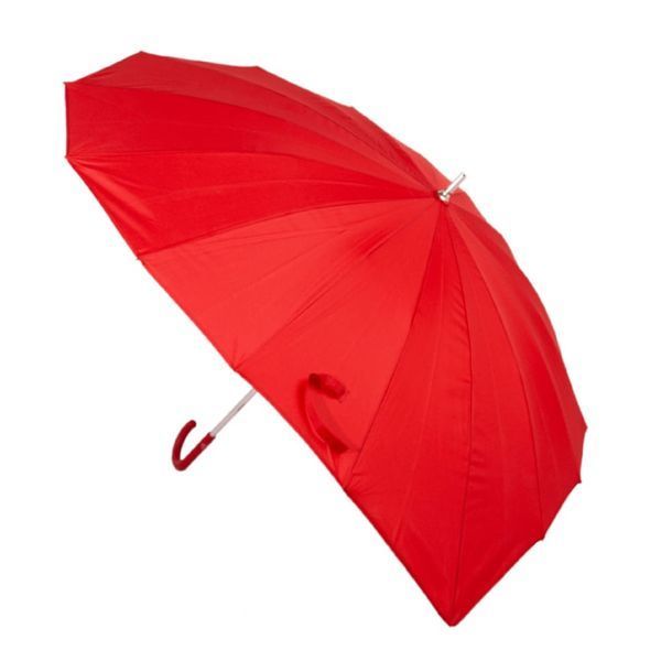 Фотографія Парасолька жіноча Fulton Heart Walker-1 UV L909 Red (Червоний) L909-039618 - купити 93715 за 1 950 грн