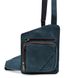 Шкіряний слінг рюкзак на одне плече TARWA RK-232-3md синій RK-232-3md фото 1