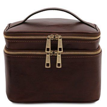 Фотографія Eliot - шкіряна косметичка TL Bag 142045 Темно -коричневий TL142045 - купити 2045_1_5 за 5 304 грн