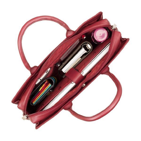 Фотографія Сумка жіноча для ноутбука Visconti 18427 Ollie 13 (L) (Red) 18427 RED - купити 92343 за 7 080 грн