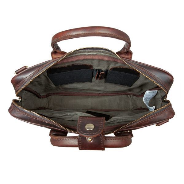 Фотографія Cумка чоловіча Ashwood K46 Brown (Коричневий) K46 BRN - купити 92815 за 9 700 грн