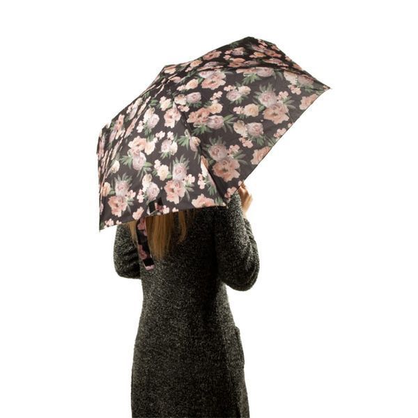 Фотографія Парасолька жіноча Fulton Tiny-2 L501 Rococo Rose (Роза рококо) L501-039724 - купити 92270 за 1 550 грн
