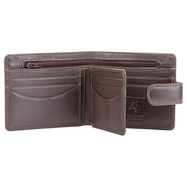 Фотографія Гаманець чоловічий Visconti HT9 Sloan c RFID (Chocolate) HT9 CHOC - купити HT9 CHOC за 1 990 грн