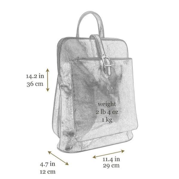 Фотографія Womens Convertible Leather Backpack Shoulder Bag - Emma - Коричневий колір - Time Resistance 5218801 5218801 - купити 67061 за 11 000 грн
