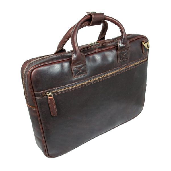 Фотографія Cумка чоловіча Ashwood K46 Brown (Коричневий) K46 BRN - купити 92815 за 9 700 грн