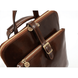 Womens Convertible Leather Backpack Shoulder Bag - Emma - Коричневий колір - Time Resistance 5218801 5218801 фото галерея 12