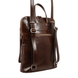 Womens Convertible Leather Backpack Shoulder Bag - Emma - Коричневий колір - Time Resistance 5218801 5218801 фото галерея 8