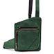 Шкіряний слінг рюкзак на одне плече TARWA RE-232-3md зелений RE-232-3md фото 1
