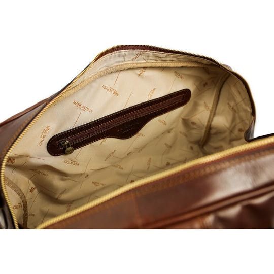 Шкіряна спортивна сумка - The Count of Monte Cristo - коричнева 5224801 Time Resistance 5224801 фото