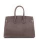 TL Bag - шкіряна сумка з золотою фурнітурою TL141529 сірий TL141529 фото галерея 3