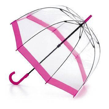 Фотографія Парасолька-тростина жіноча Fulton Birdcage-1 L041 Pink (Розовый) L041-015889 - купити 92219 за 1 850 грн