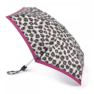 Міні парасолька жіноча Fulton L501-039359 Tiny-2 Leopard Border (Леопардова смуга) L501-039359 фото