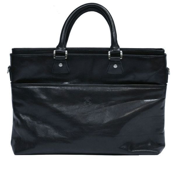 Фотографія Сумка шкіряна Italico 9625 чорний Italico9625nero - купити 84731 за 20 934 грн