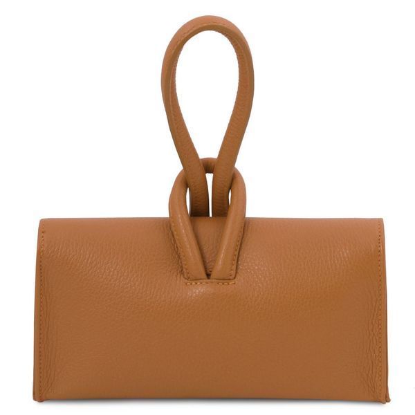 Фотографія TL Bag - шкіряна зчеплення TL141990 COGNAC TL141990 - купити 1990_1_6 за 3 148 грн