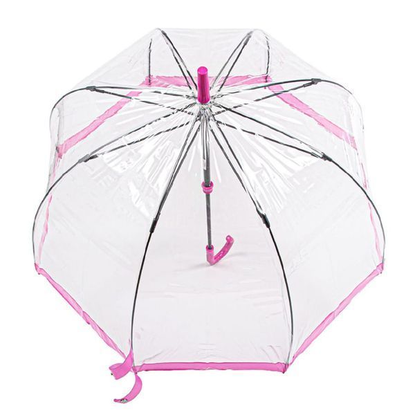 Фотографія Парасолька-тростина жіноча Fulton Birdcage-1 L041 Pink (Розовый) L041-015889 - купити 92219 за 1 850 грн