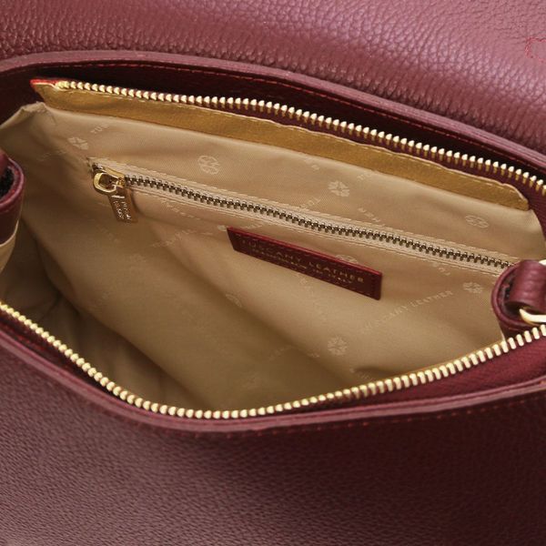 TL Bag - шкіряна сумочка TL142156 Bordeaux TL142156 фото