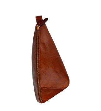 Фотографія Шкіряна нагрудна сумка &ndash; Tales of the City &ndash; Cognac Brown Matte &ndash; Time Resistance 5247201 5247201 - купити 91330 за 7 000 грн