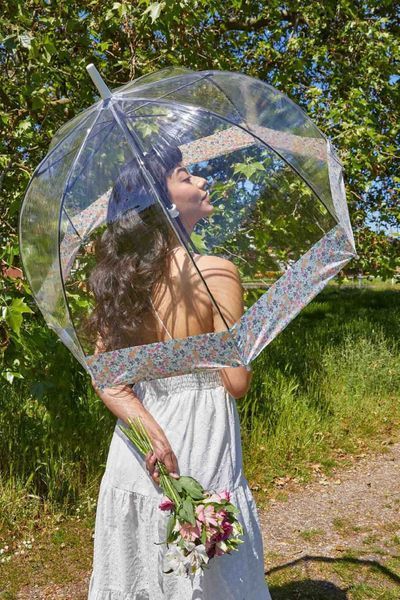 Фотографія Парасолька жіноча Fulton L042-039700 Birdcage-2 Wedding Floral Border L042-039700 - купити 92592 за 1 950 грн