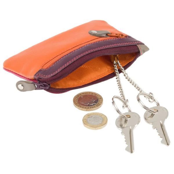 Фотографія Ключниця Visconti RB69 Geno (Orange Multi) RB69 ORG M - купити 92471 за 1 150 грн