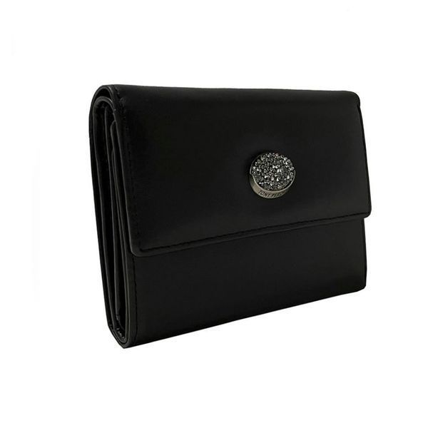 Фотографія Шкіряне портмоне Swarovski 500N nero чорний Swarovski500Nnero - купити 84478 за 4 263 грн