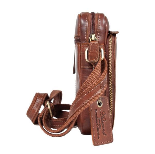 Фотографія Cумка чоловіча Ashwood K41 Chestnut (Каштановий) K41 CHESTNUT - купити 92813 за 4 550 грн