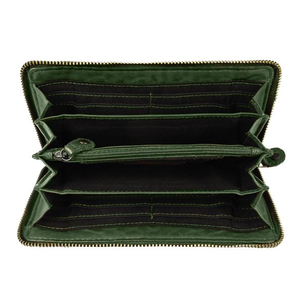 Вінтажний гаманець жіночий Ashwood D81 GREEN D81 GREEN фото