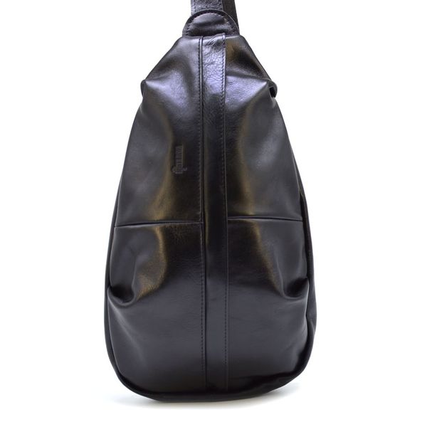 Збільшений рюкзак-слінг на одне плече із натуральної шкіри TARWA Govard GA-0705-3mdL GA-0705-3mdL фото