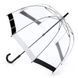 Парасолька-тростина жіноча Fulton Birdcage-1 L041 Black White (Черно-белый) L041-015865 фото галерея 1