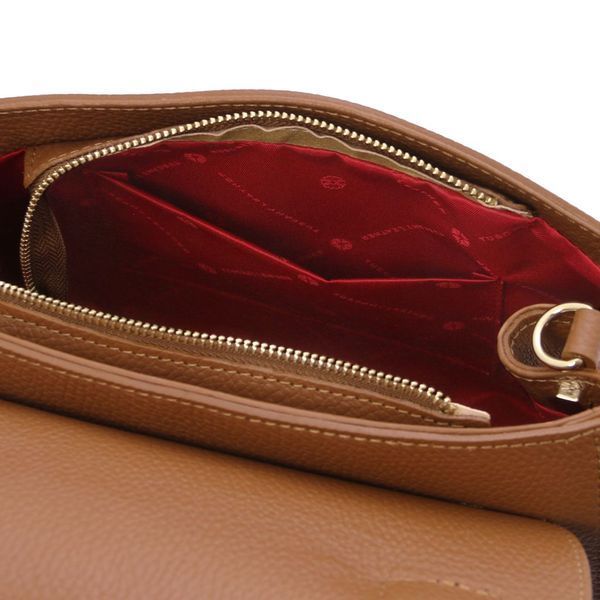 Фотографія TL Bag - шкіряна сумочка TL142156 COGNAC TL142156 - купити 2156_1_6 за 4 814 грн