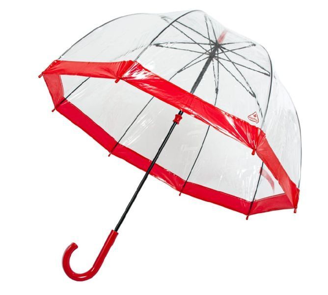 Фотографія Парасолька-тростина жіноча Fulton Birdcage-1 L041 Red (Червоний) L041-020517 - купити 92216 за 1 850 грн