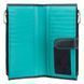 Гаманець жіночий Visconti CD23 Jade (Black Aqua) CD23 BLK/AQUA фото галерея 4
