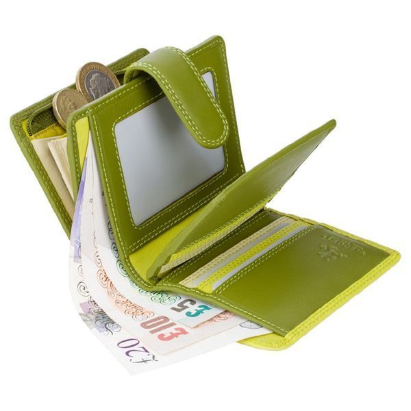 Фотографія Гаманець жіночий Visconti RB40 Bali c RFID (Lime Multi) RB40 LIME M - купити 91863 за 2 380 грн