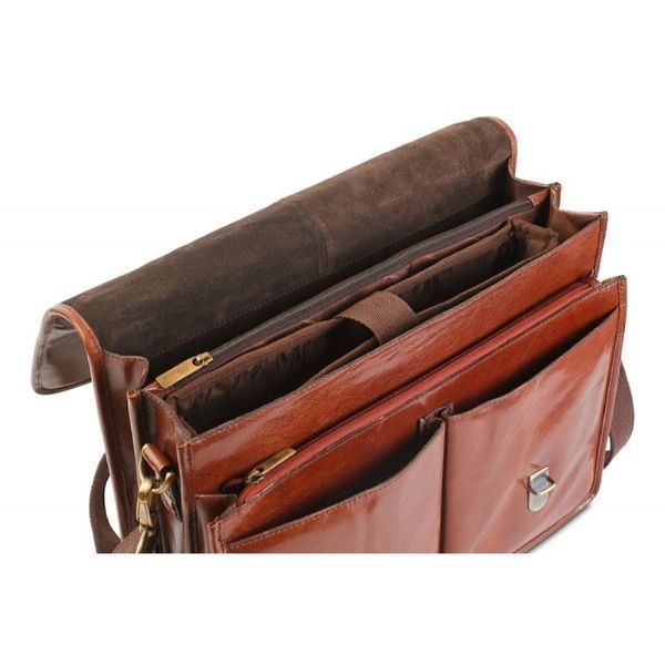 Фотографія Портфель Ashwood Gareth Briefcase VT Chestnut (Каштановий) GARETH VT CHESTNUT - купити 92721 за 11 600 грн