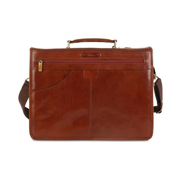 Фотографія Портфель Ashwood Gareth Briefcase VT Chestnut (Каштановий) GARETH VT CHESTNUT - купити 92721 за 11 600 грн