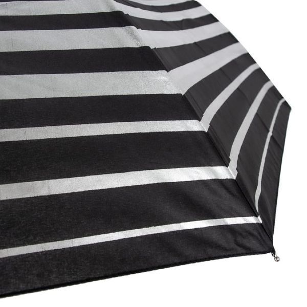 Фотографія Парасолька жіноча Fulton L354-041178 Minilite-2 Silver Stripes (Зріблясті смуги) L354-041178 - купити 92870 за 1 590 грн