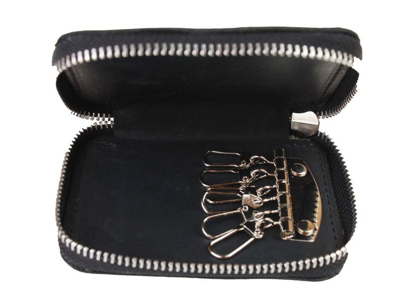 Ключниця шкіряна сумочка для ключів SULLIVAN 12226(6) чорна 12226(6) фото