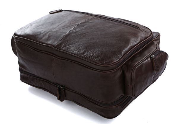 Велика шкіряна офісна або дорожня сумка 7150Q JD7150Q фото