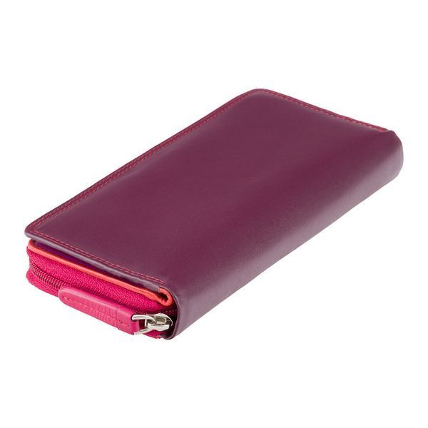 Фотографія Гаманець жіночий Visconti RB55 Honolulu c RFID (Plum Multi) RB55 PLUM M - купити RB55 PLUM M за 2 480 грн