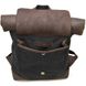 Рол-ап рюкзак зі шкіри та канвас TARWA RGc-5191-3md сірий RGc-5191-3md фото 7