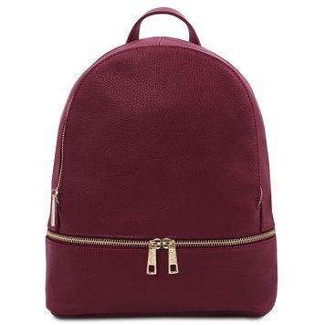 Фотографія TL Bag - м'яка шкіряна рюкзак TL142280 Бордо TL142280 - купити 2280_1_112 за 4 872 грн
