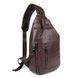 Рюкзак на одне плече великого розміру для чоловіків JD4004LC з натуральної шкіри JD4004LC фото 2