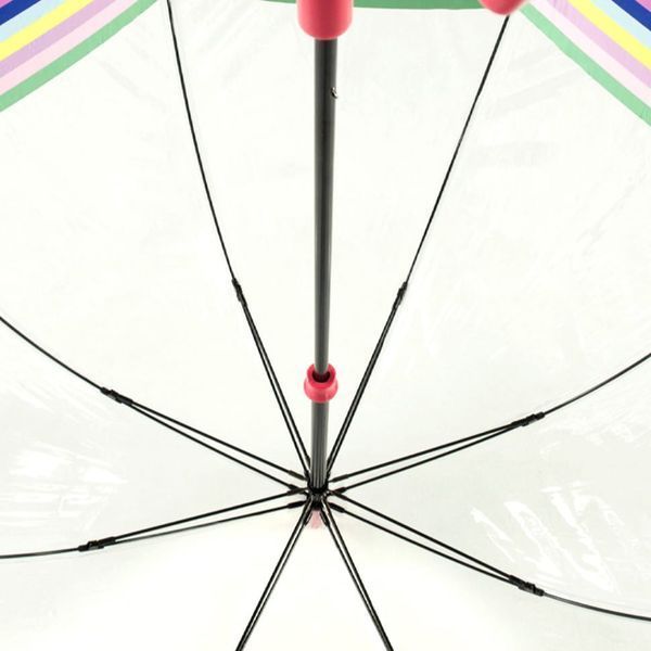 Фотографія Парасолька-тростина жіноча Fulton Birdcage-2 L042 Colour Burst Stripe (Цветные полосы) L042-035641 - купити 92312 за 1 950 грн