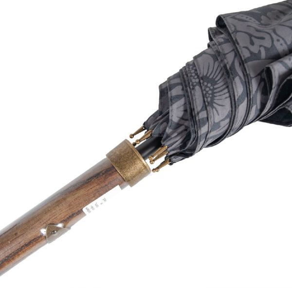 Фотографія Парасолька-тростина Fulton L936-040706 Morris & Co Hampstead UV Strawberry Thief Graphite L936-040706 - купити 92943 за 3 100 грн